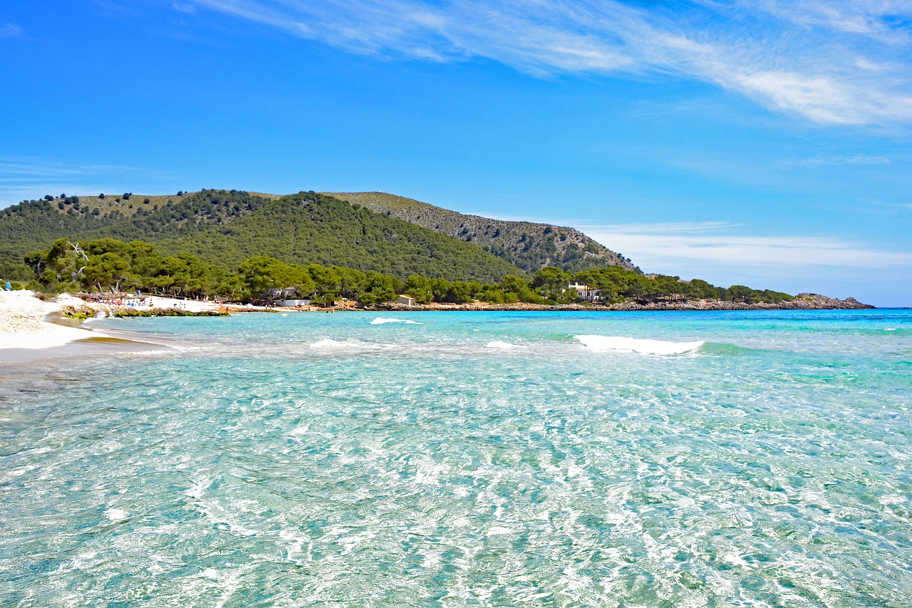 cala agulla, mallorca, balearic islands