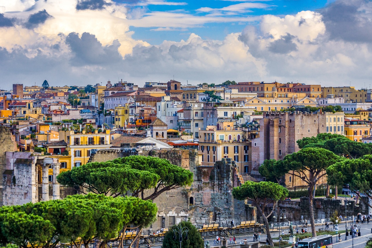 rome, italy, nature